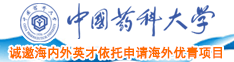 抽插真人版啊啊啊中国药科大学诚邀海内外英才依托申请海外优青项目
